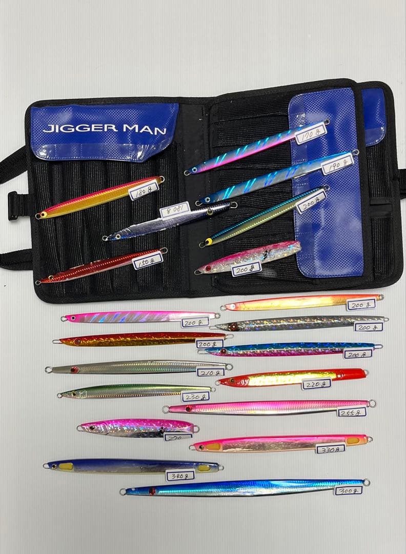 JIGGER MAN メタルジグセット 150g-340g