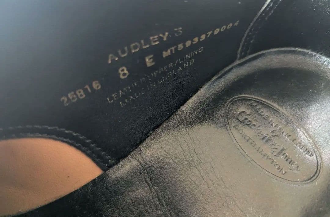 Crockett＆Jones　 Audley 　3 Last367　サイズ8E