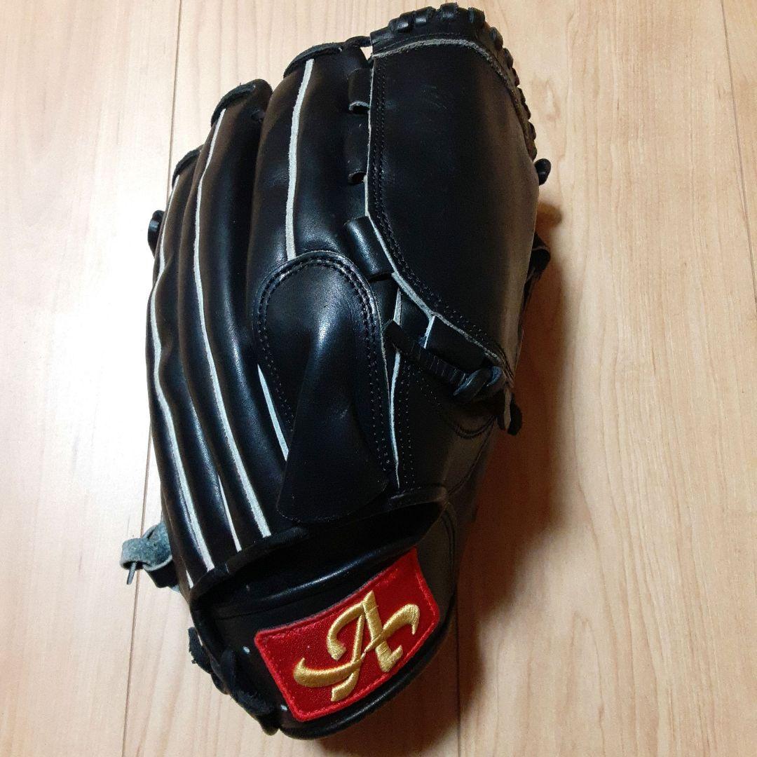 最終売り切り即戦力Atoms硬式投手用グローブ 黒