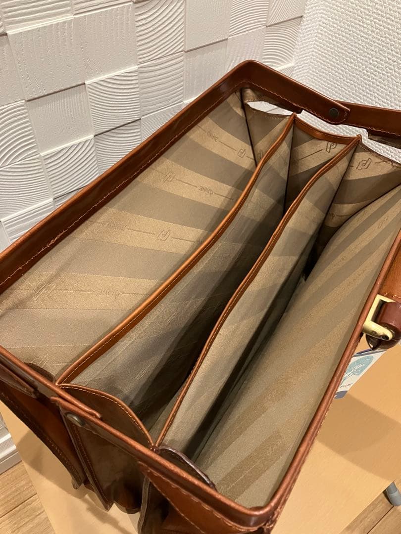 本革　ダレスバッグ ブラウン　イタリア製