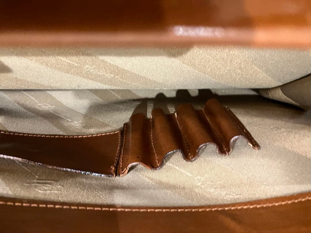 本革　ダレスバッグ ブラウン　イタリア製