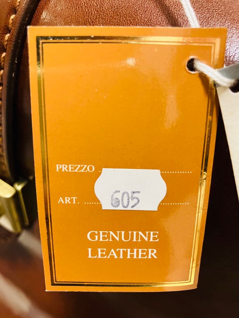 本革　ダレスバッグ ブラウン　イタリア製