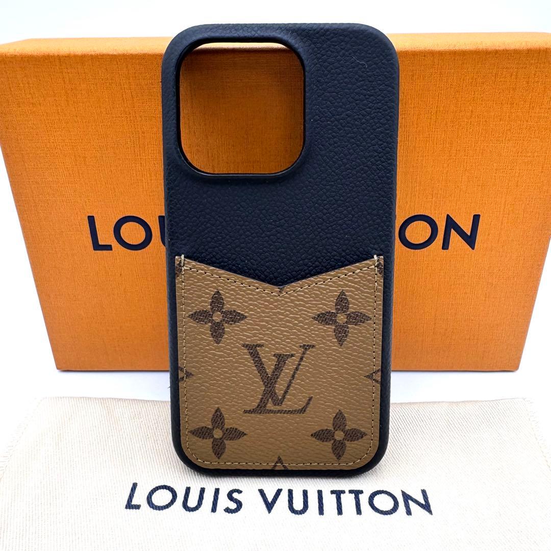 未使用品✨　ルイヴィトン　モノグラム　リバース　iPhone15pro バンパー