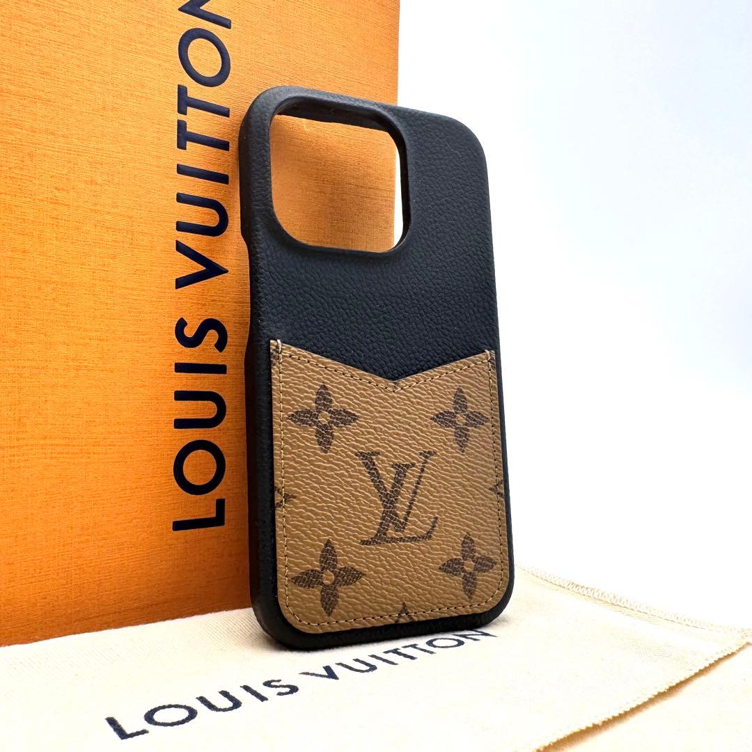 未使用品✨　ルイヴィトン　モノグラム　リバース　iPhone15pro バンパー