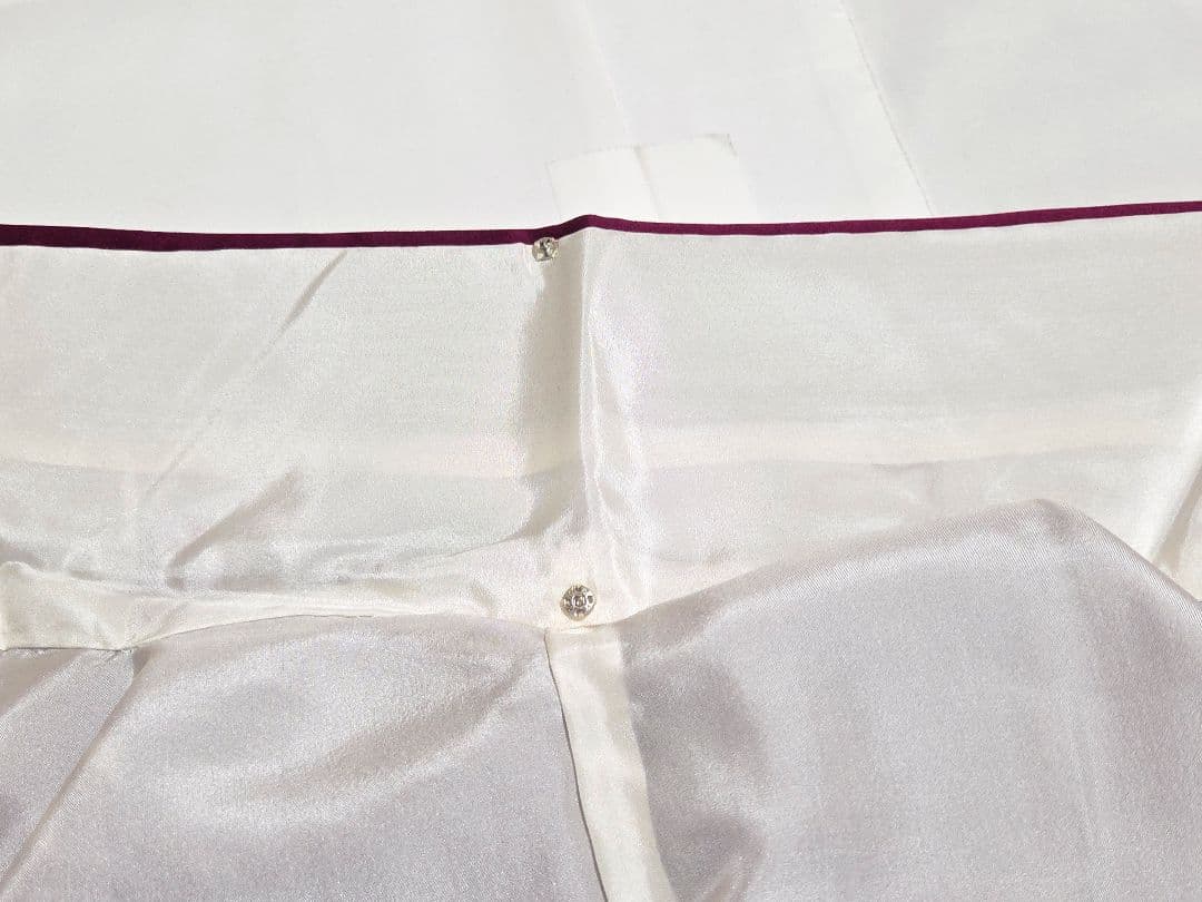 B5◆着物くつろぎ 扇面花模様 金彩 金駒刺繍 袷 正絹 成人式 振袖 着物