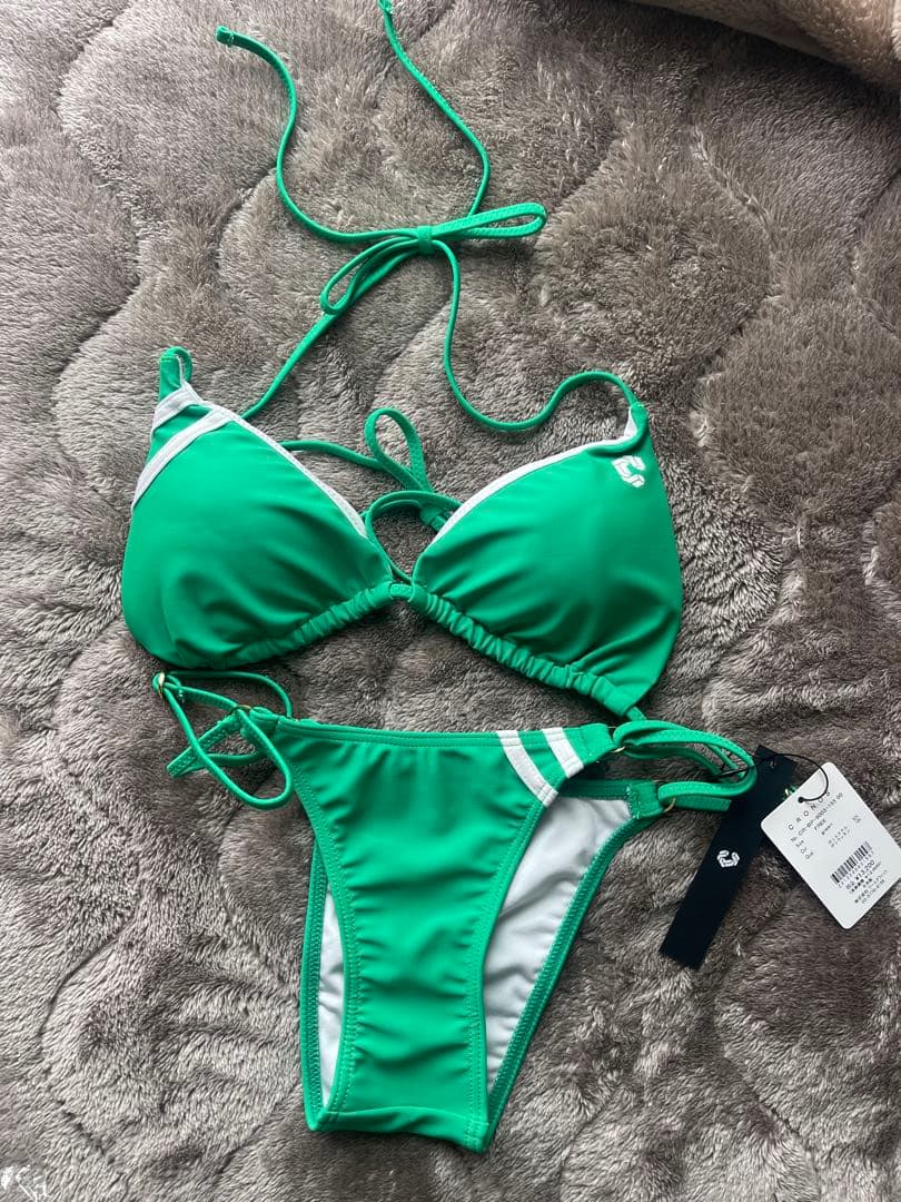 CRONOS グリーン三角ビキニ