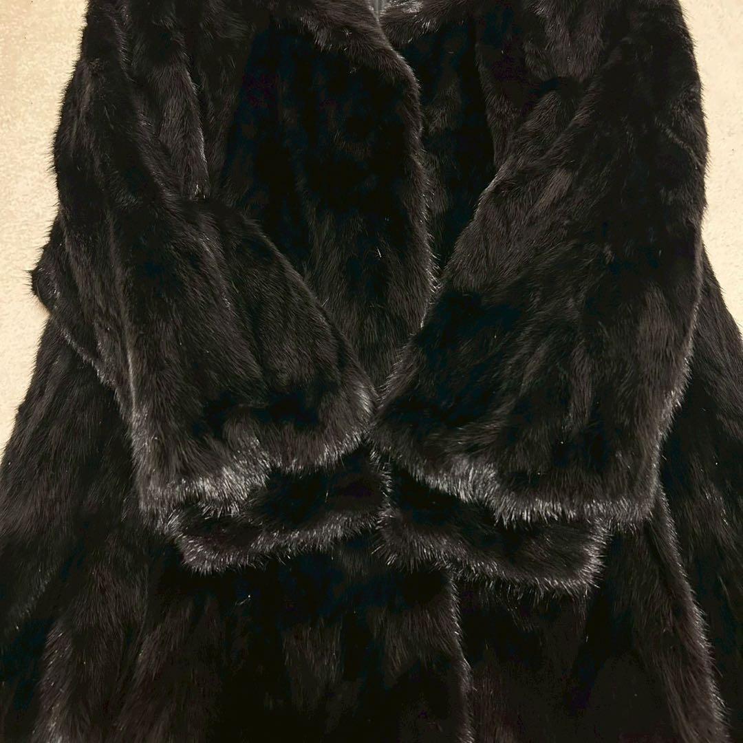 13から15号 XLからXXLサイズ！ミンク 毛皮 ジャケット コート リアル