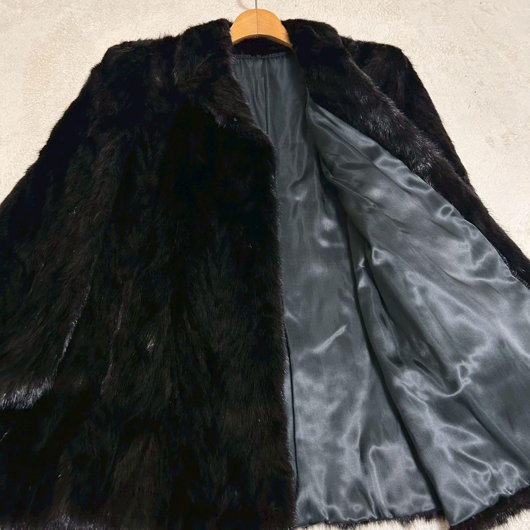 13から15号 XLからXXLサイズ！ミンク 毛皮 ジャケット コート リアル