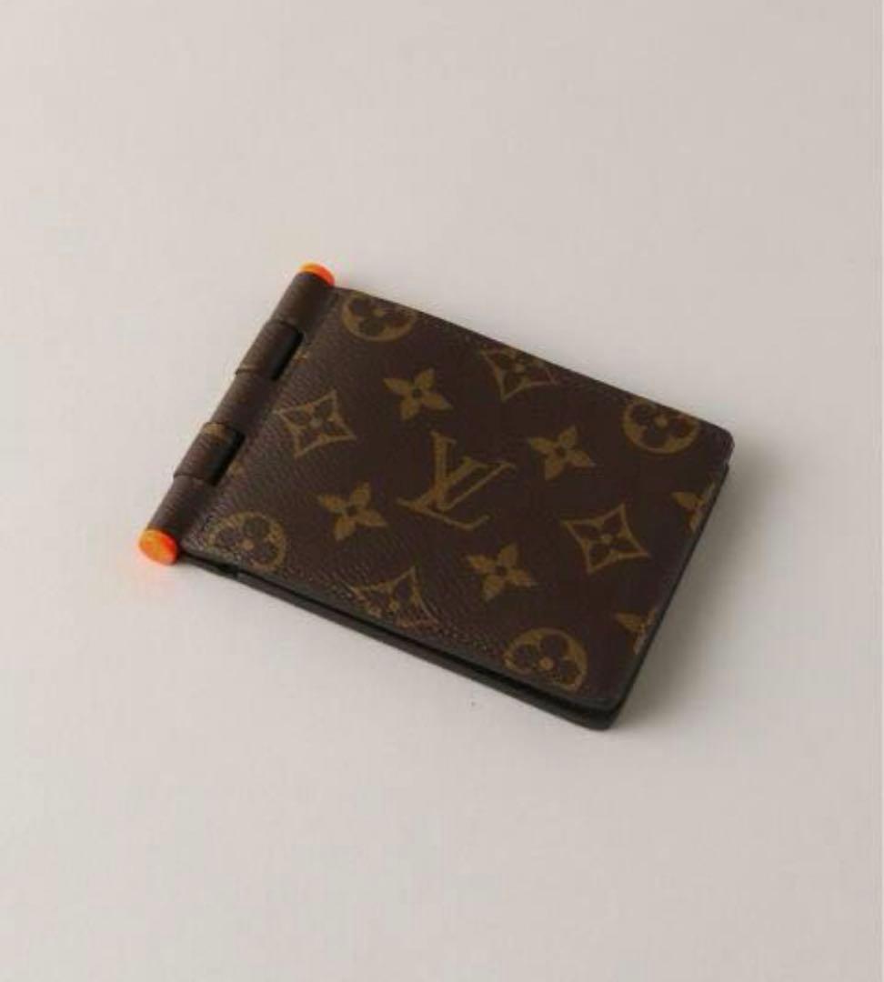 LouisVuitton Virgil abloh ヒンジ　折り財布