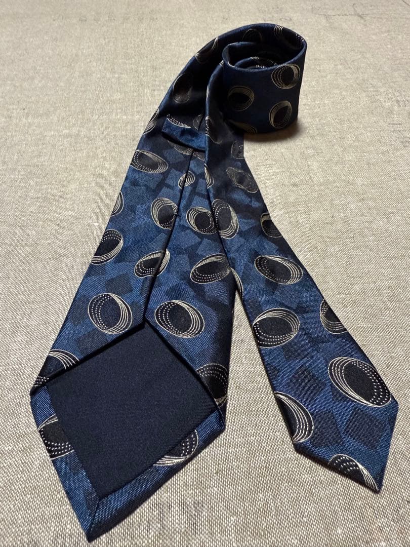 Holliday & Brown／BEAMS F別注／サークル／ジャガードタイ