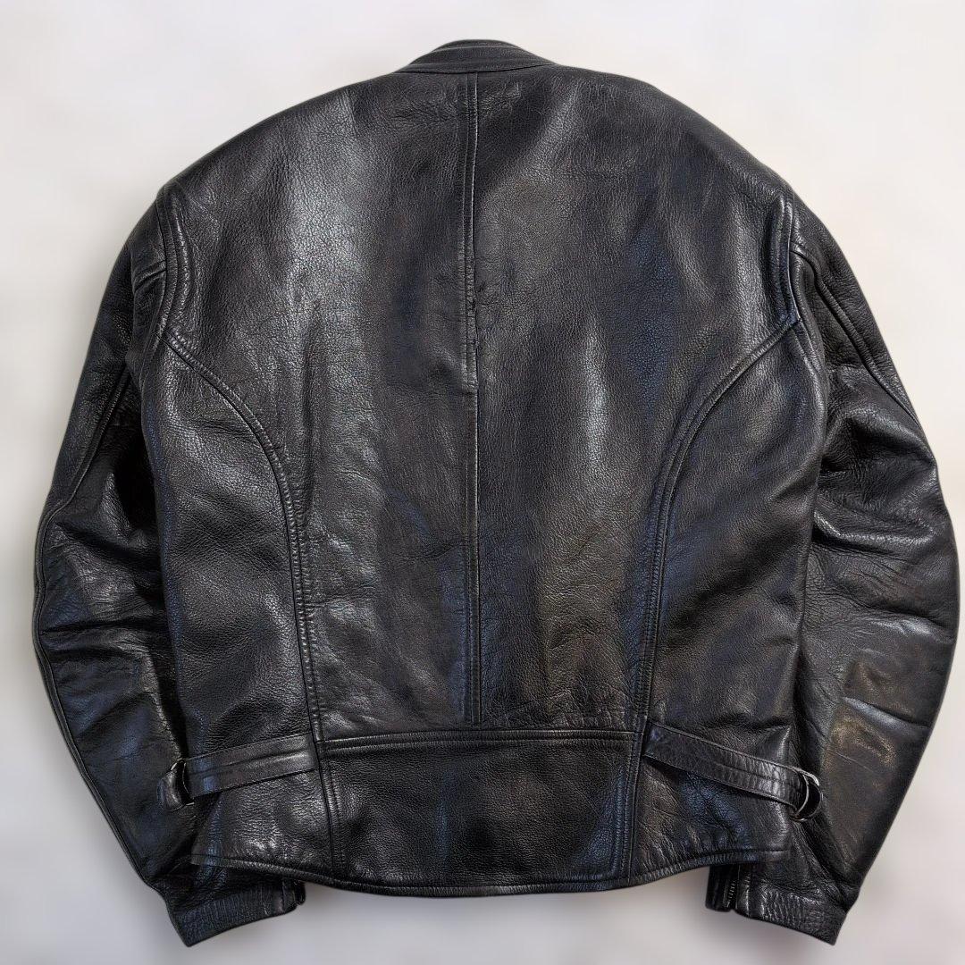 美品　クシタニ　 L　メンテナンス済み　肩腕部分パッド有り　シングルライダース