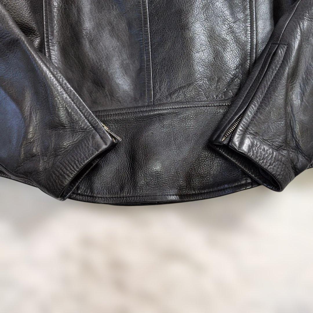 美品　クシタニ　 L　メンテナンス済み　肩腕部分パッド有り　シングルライダース