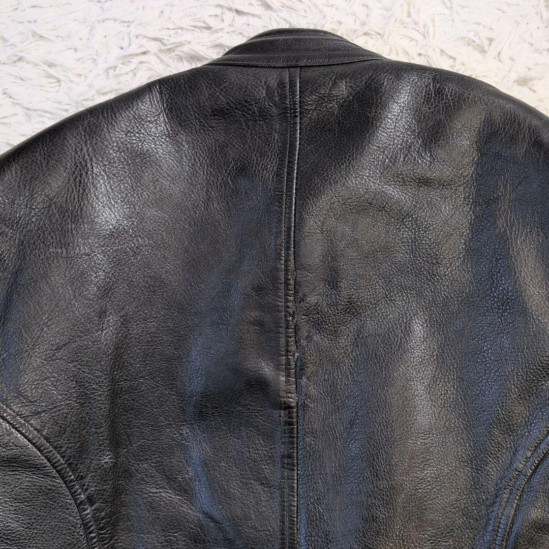 美品　クシタニ　 L　メンテナンス済み　肩腕部分パッド有り　シングルライダース