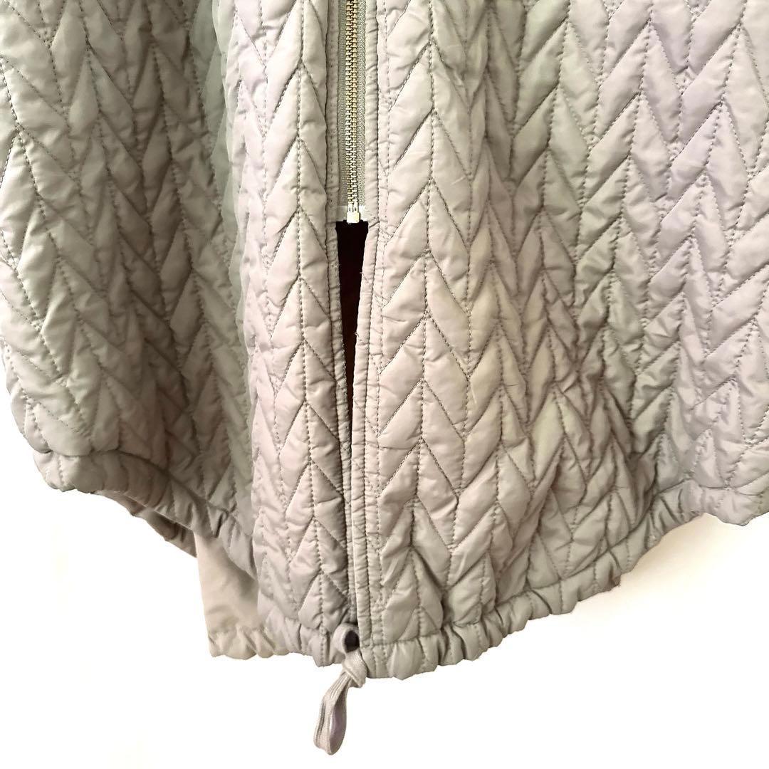 チャオパニックティピー リバーシブル キルティング コート ベージュ カーキ