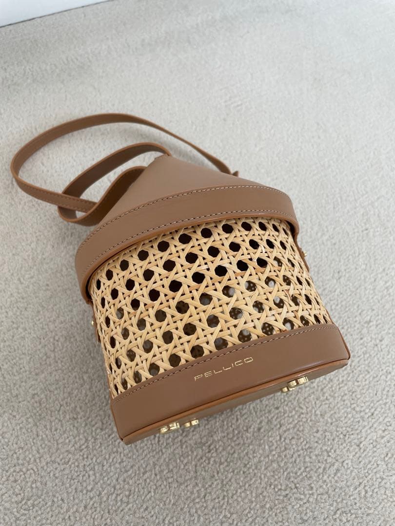 PELLICO（ペリーコ）ジオストラ　かごバッグ【注意喚起読むの必須】