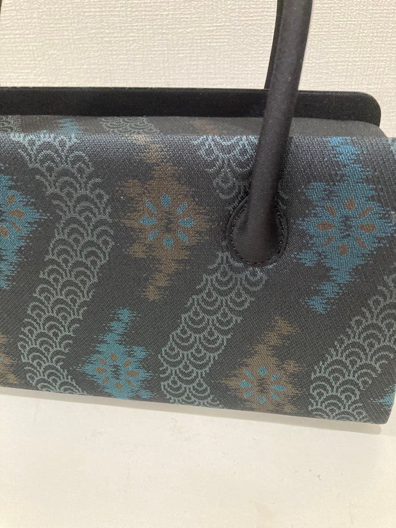 正絹経(たてにしき)利休和装バッグ