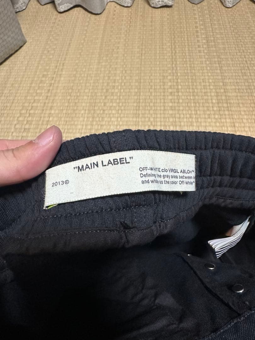 offwhite ペンキ加工　ペインターパンツ