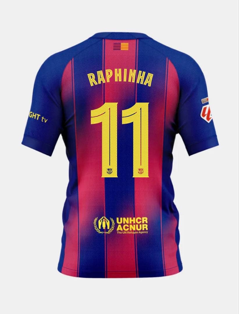 【正規品・認定証付き】バルセロナ×エドシーラン ユニフォーム