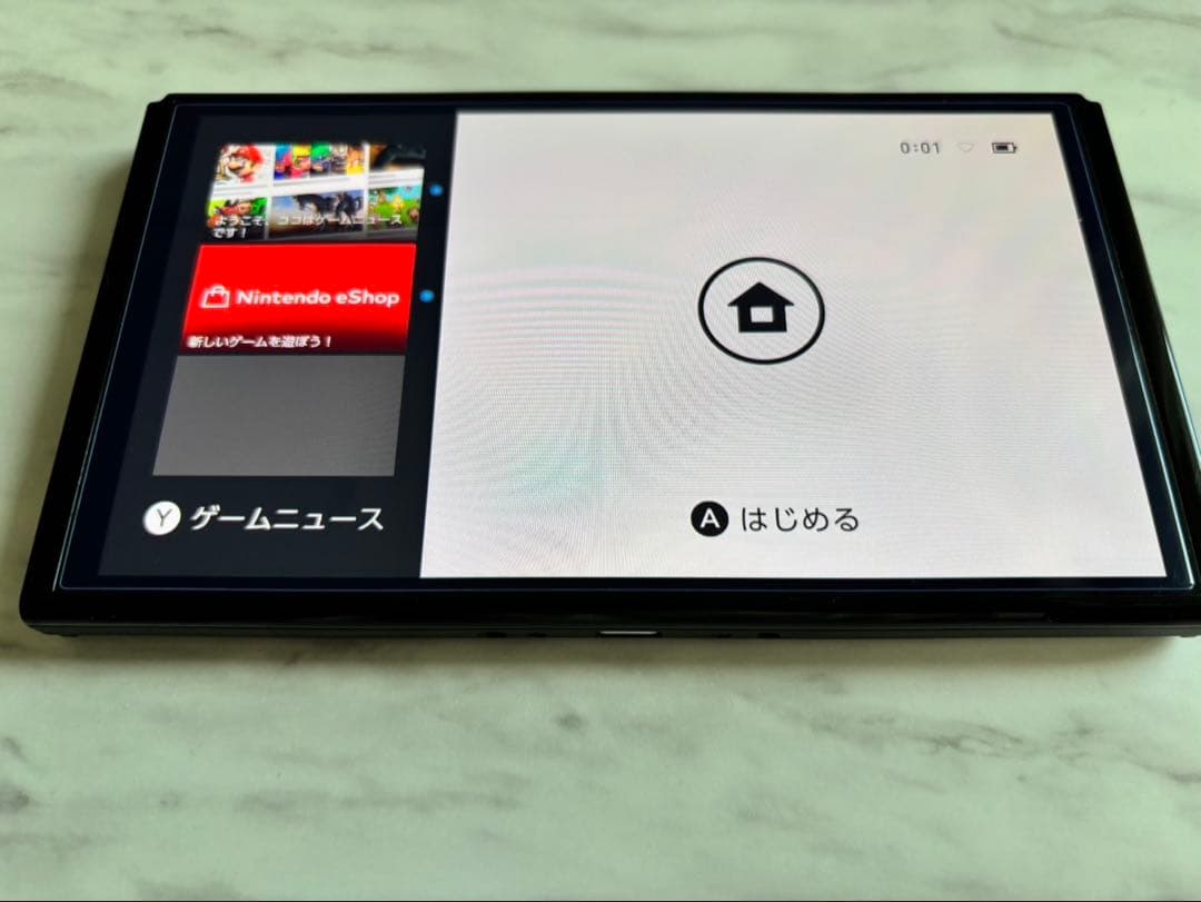 美品 任天堂 switch 有機EL ホワイト