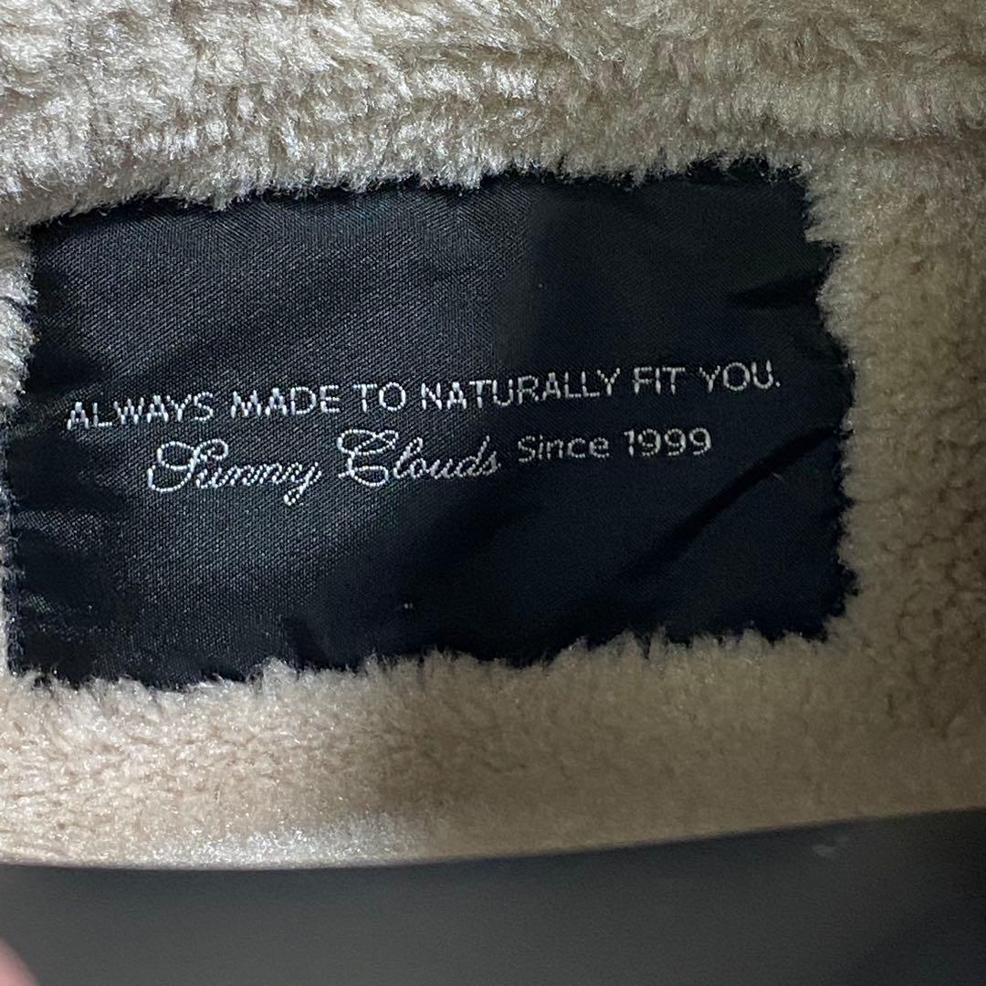 完売サイズ♡サニークラウズ 裏ボアジージャンコート インディゴブルーデニムコート