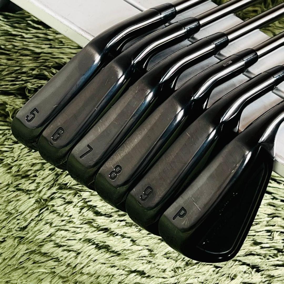 キャロウェイ Xフォージドブラック アイアン6本セット メンズゴルフ 初心者 黒