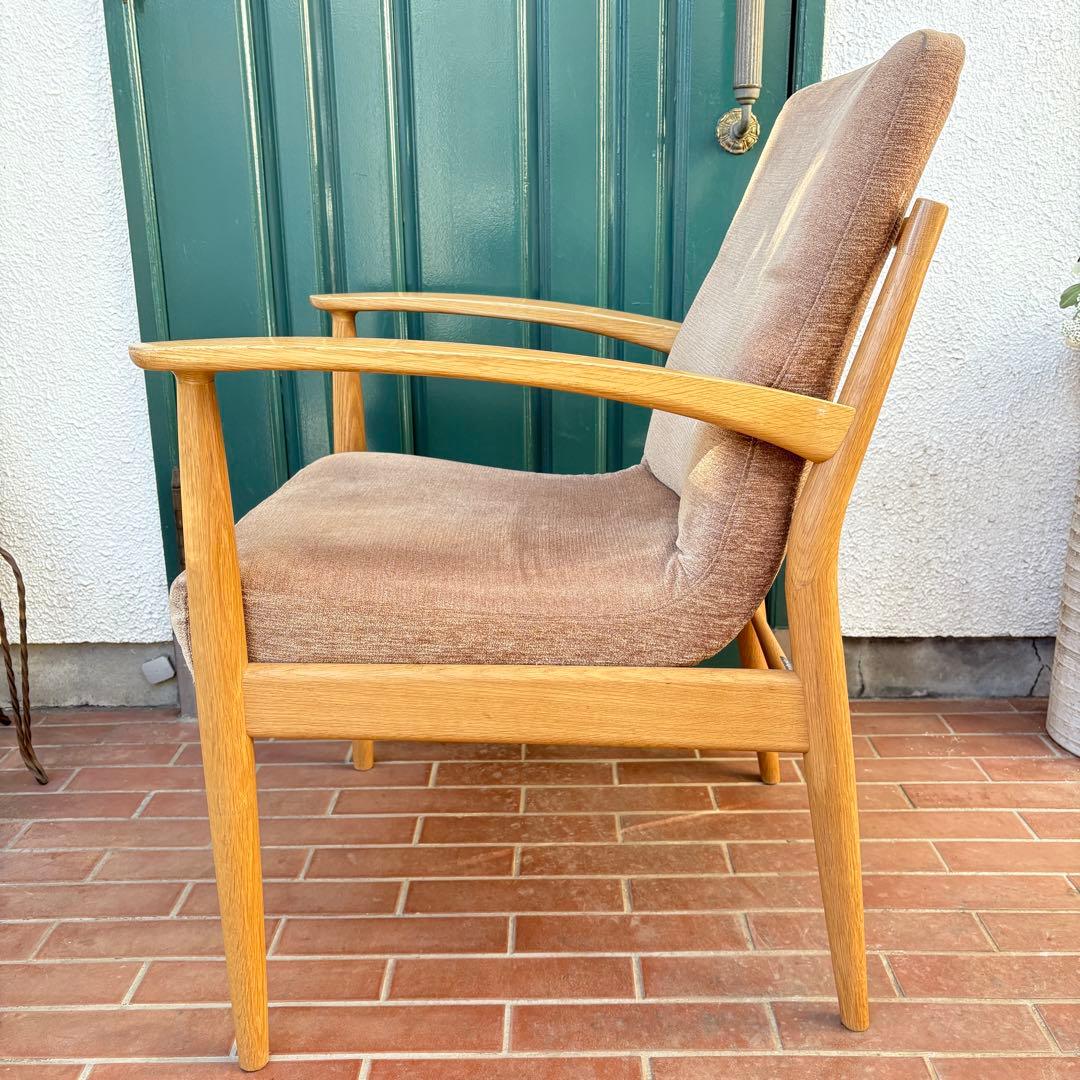 【カリモク】karimoku アームチェア オーク　ダイニング　送料無料