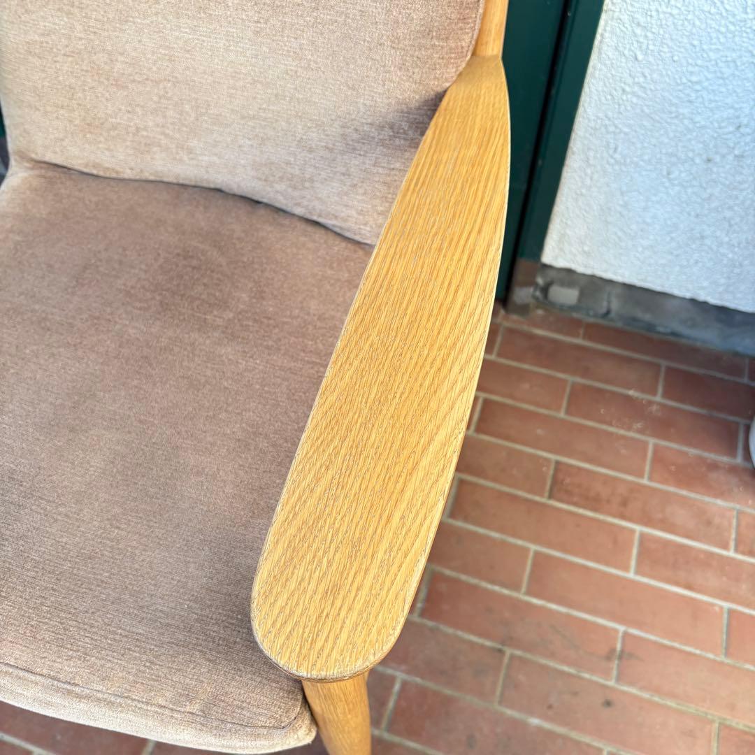 【カリモク】karimoku アームチェア オーク　ダイニング　送料無料