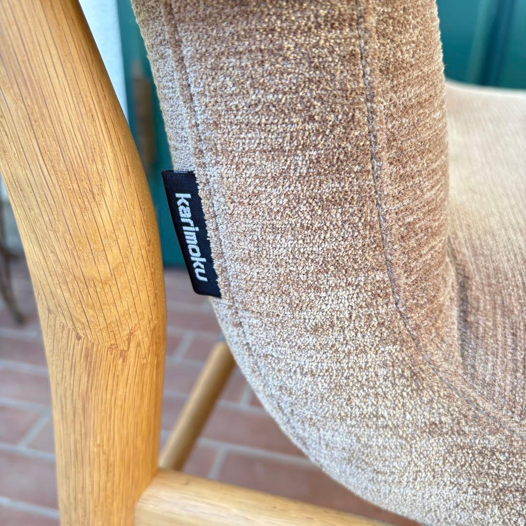 【カリモク】karimoku アームチェア オーク　ダイニング　送料無料