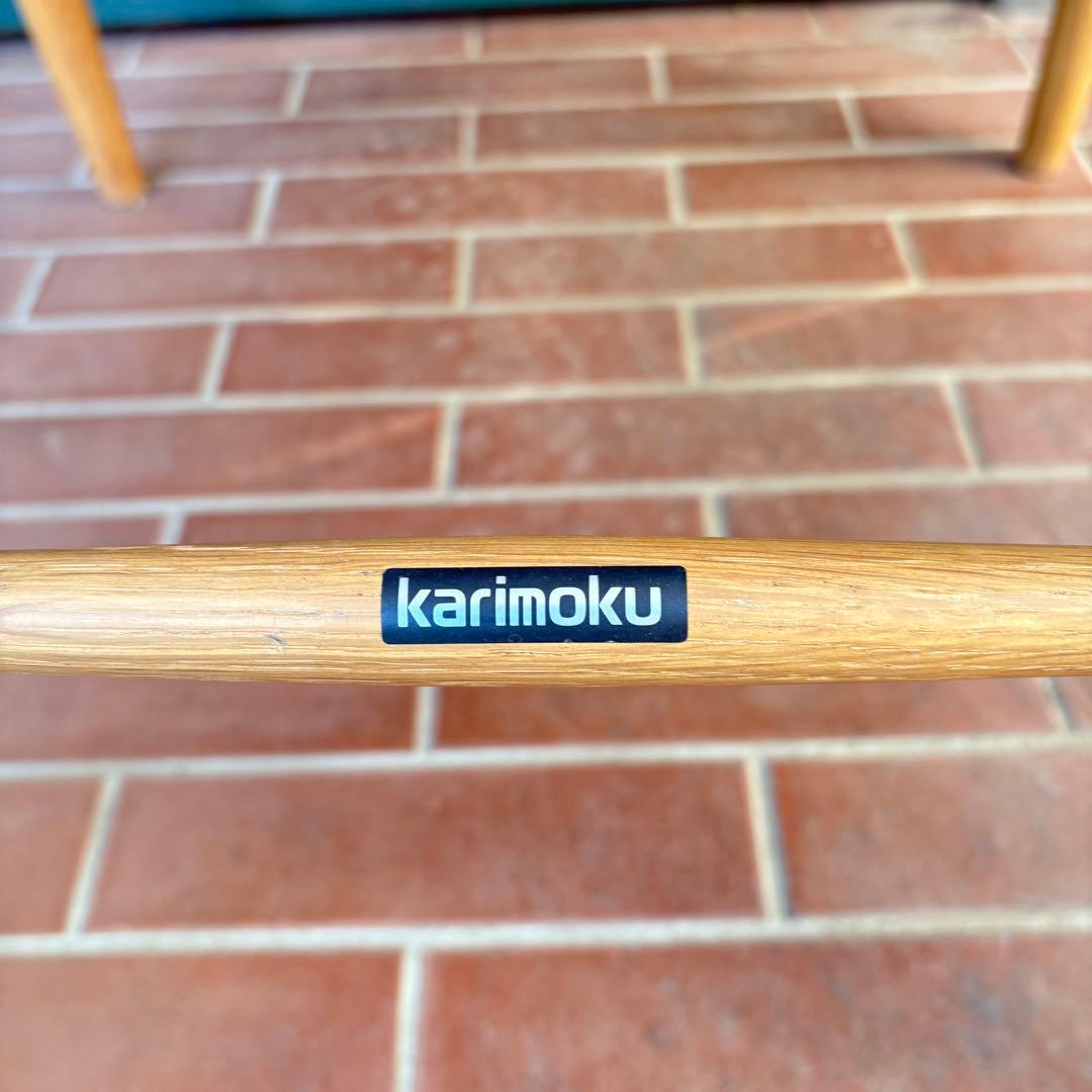 【カリモク】karimoku アームチェア オーク　ダイニング　送料無料