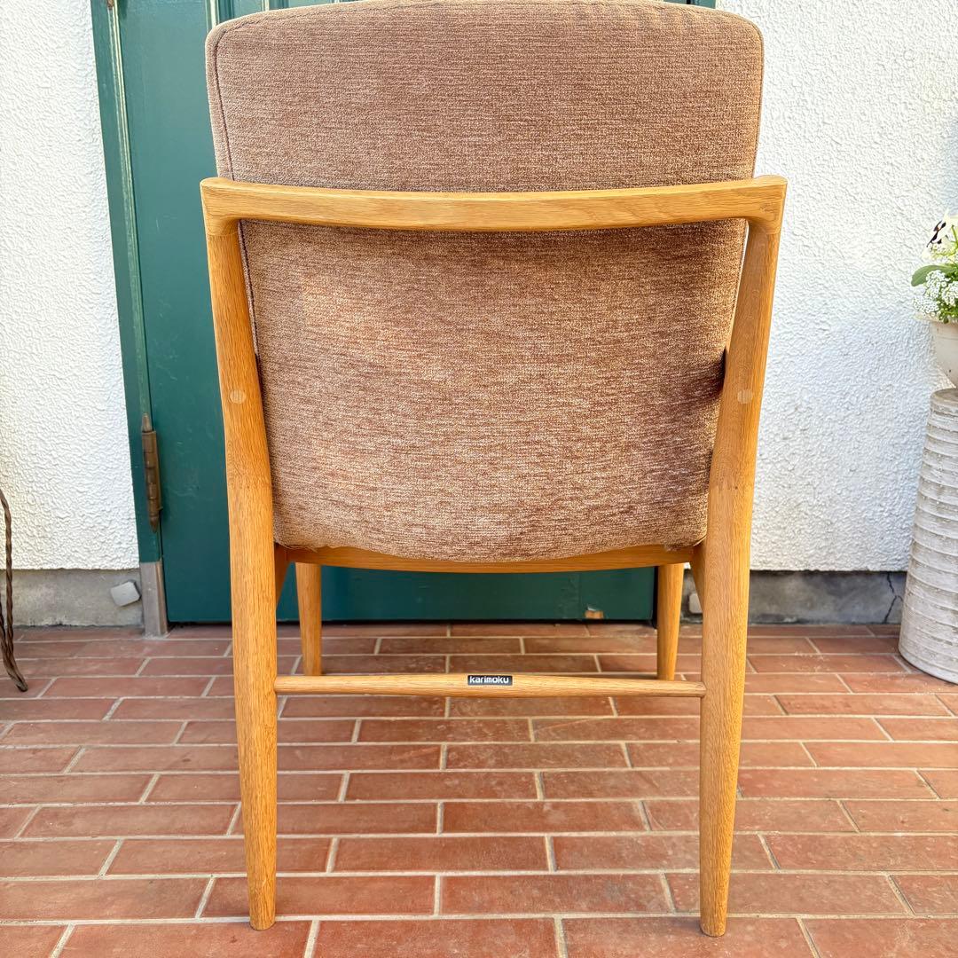 【カリモク】karimoku アームチェア オーク　ダイニング　送料無料