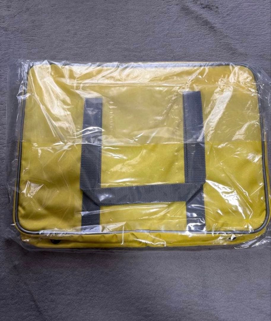 ワールドペガサス ワッペ スクールバッグ スクバ 黄色　新品未使用　旧型