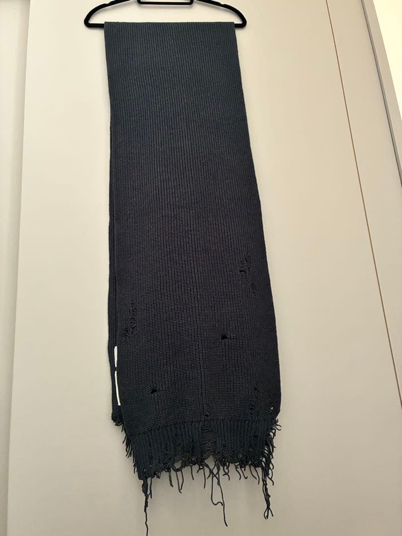 MIHARA YASUHIRO ダークグレー マフラー