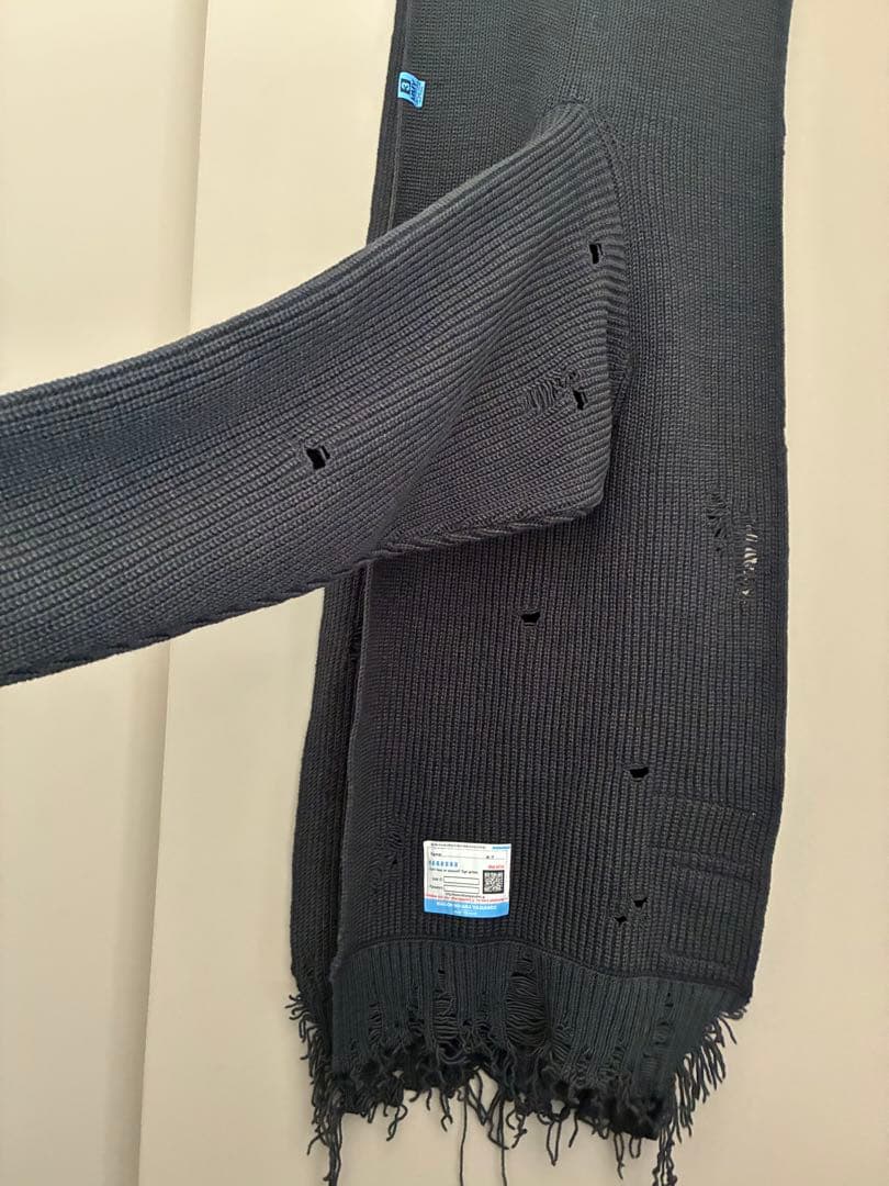 MIHARA YASUHIRO ダークグレー マフラー