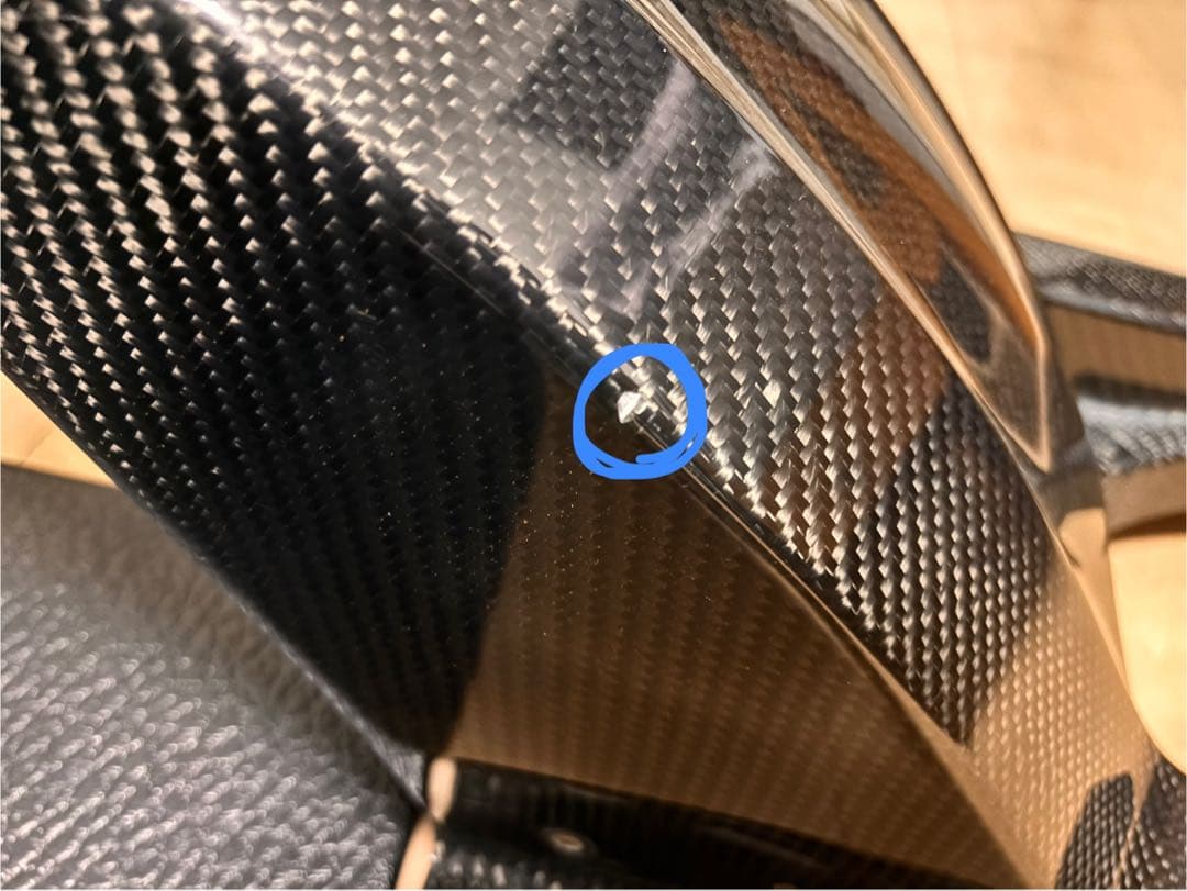 yzf-r25 マジカルレーシング リアインナーフェンダー 綾織カーボン