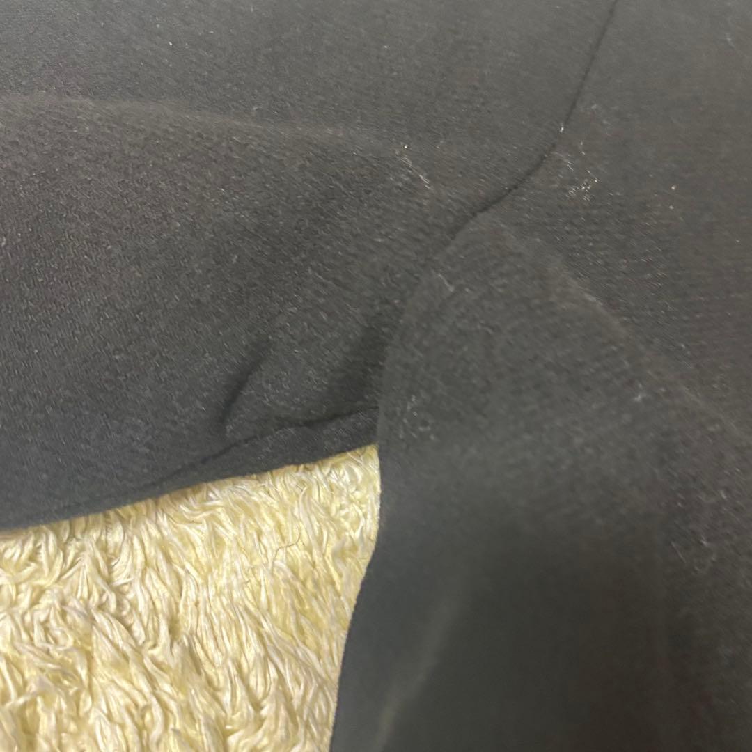 zara ザラ　オーバーサイズソフトコート　ブラック　Lサイズ