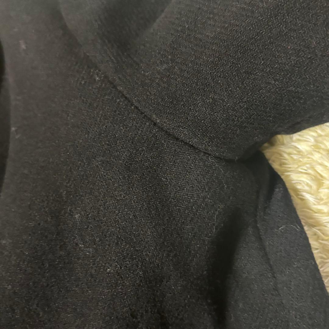 zara ザラ　オーバーサイズソフトコート　ブラック　Lサイズ