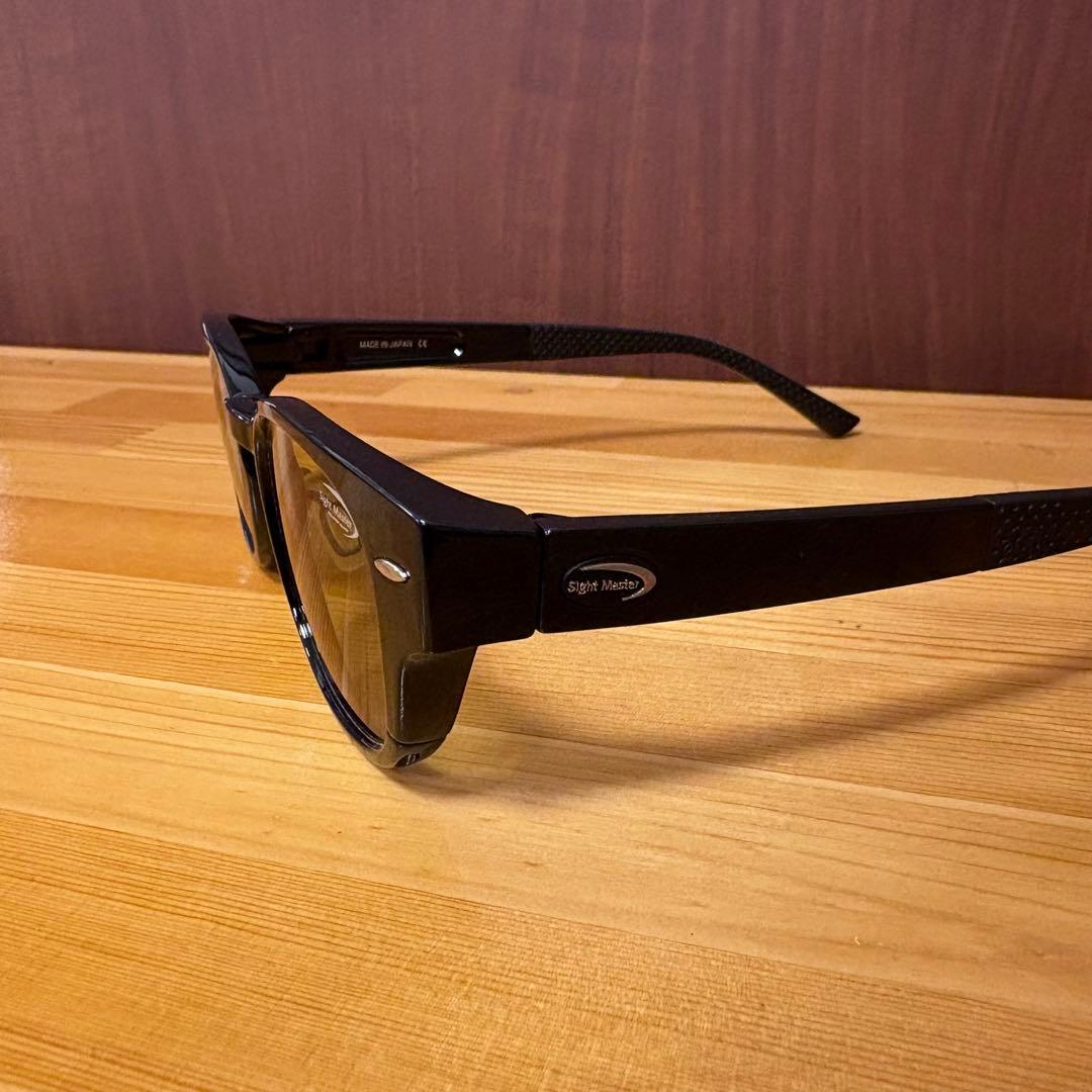 サイトマスター マニフィコブラック イーズグリーン 偏光サングラス