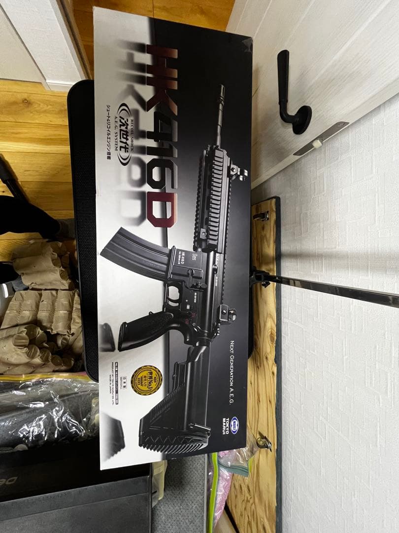 東京マルイ HK416D 次世代電動ガン　おまけ　 バッテリー　スコープ