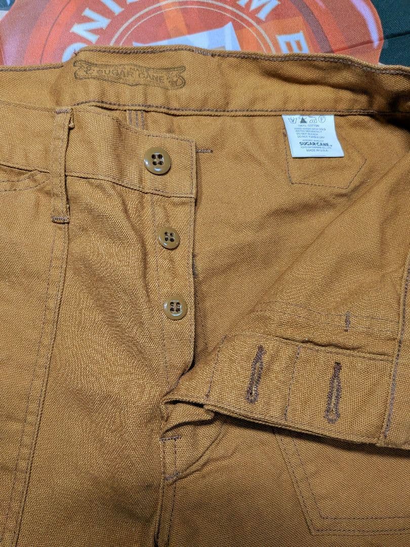 まゆ　Sugar Cane ワークパンツ SC41511 M