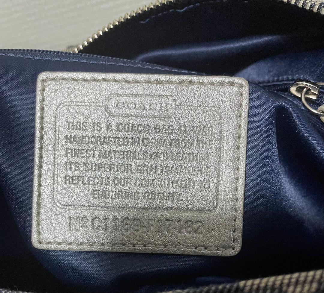 COACH 幾何学模様 ショルダーバッグ C1169-F17182