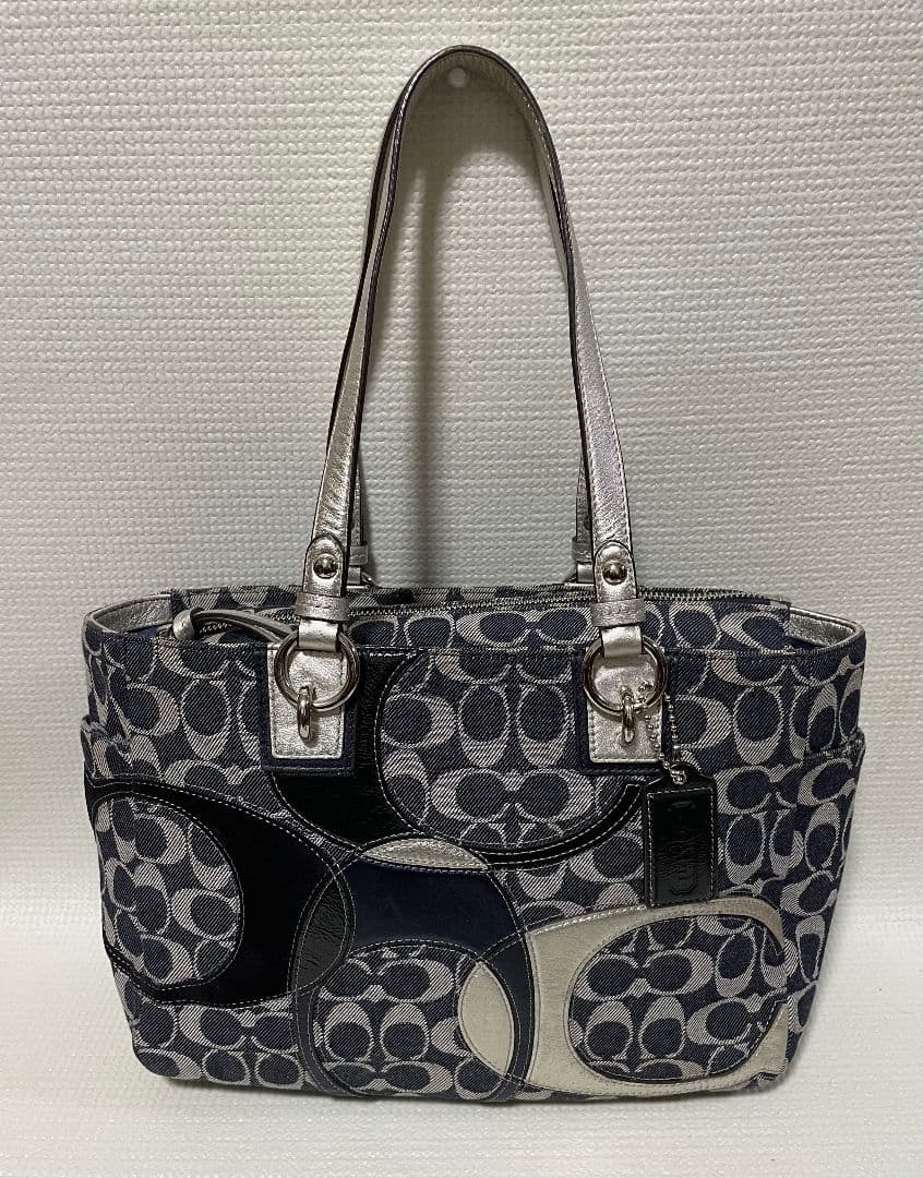 COACH 幾何学模様 ショルダーバッグ C1169-F17182