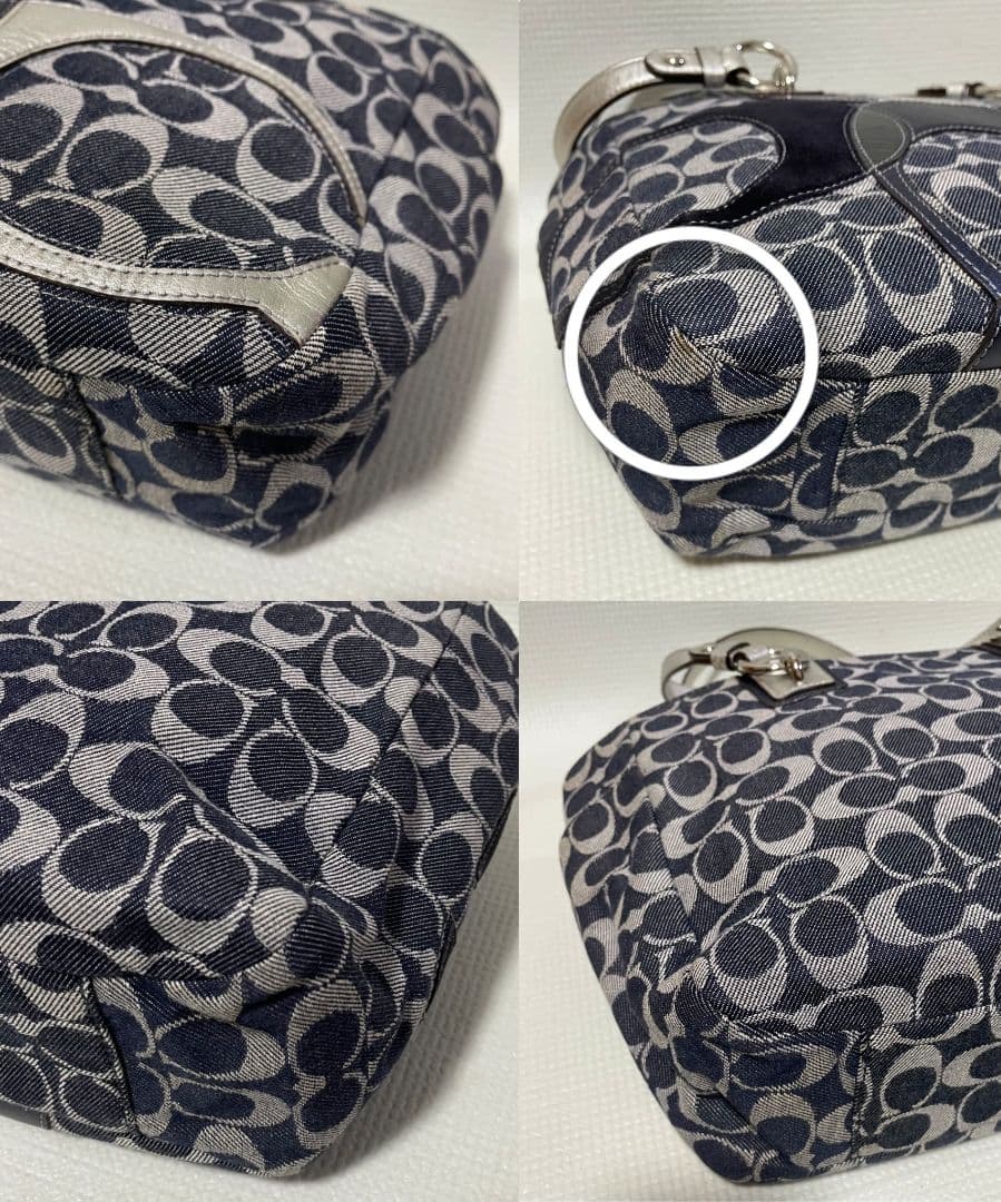 COACH 幾何学模様 ショルダーバッグ C1169-F17182