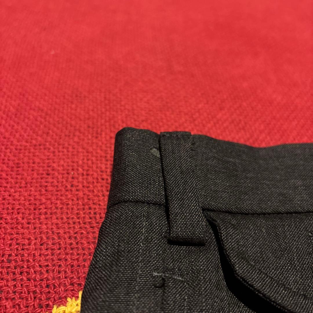 90s ラルフローレン　ラルフ　スラックス　ワイド　極太　ギャバ