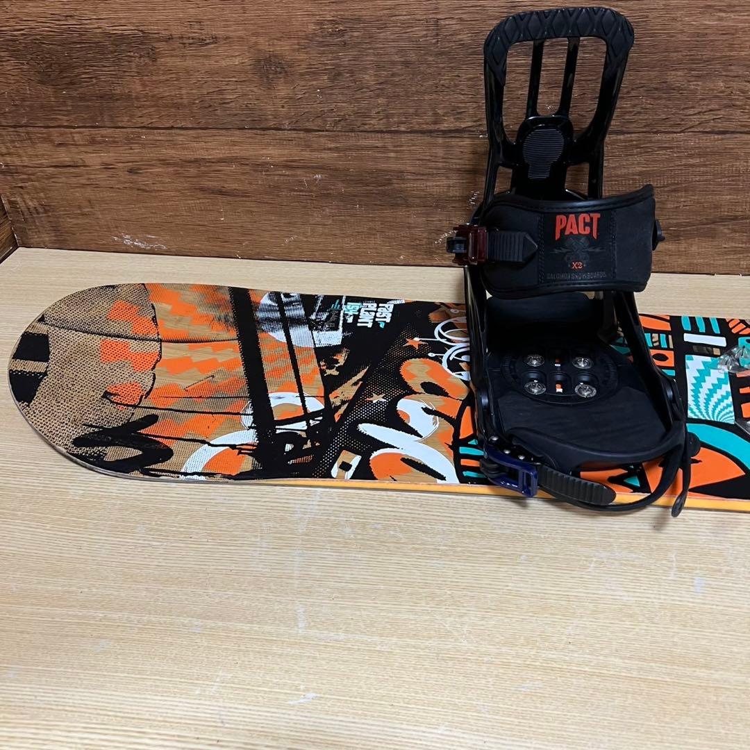 美品　K2 SALOMON DEELUXE メンズスノーボード　3点　154cm