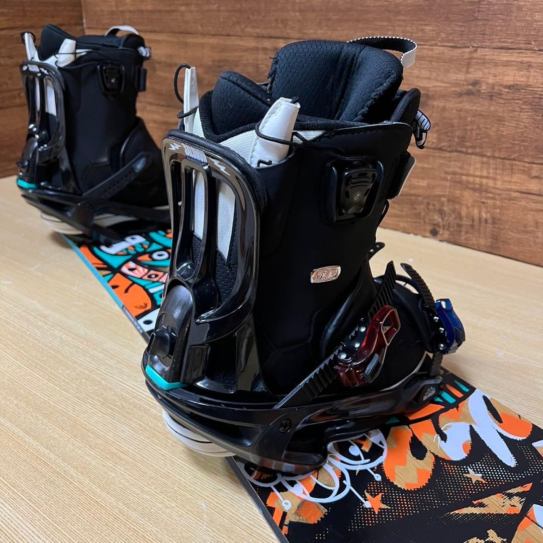 美品　K2 SALOMON DEELUXE メンズスノーボード　3点　154cm