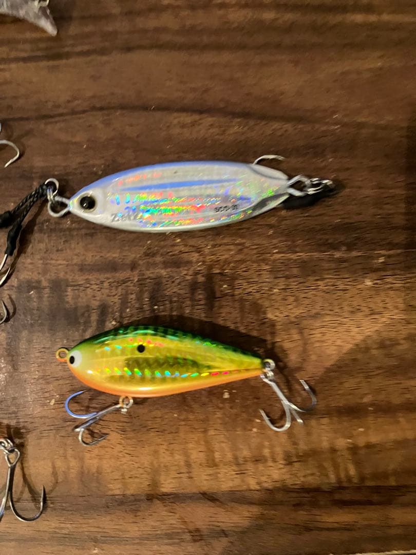 シーバスルアーまとめ売り（ルアーケース付き）