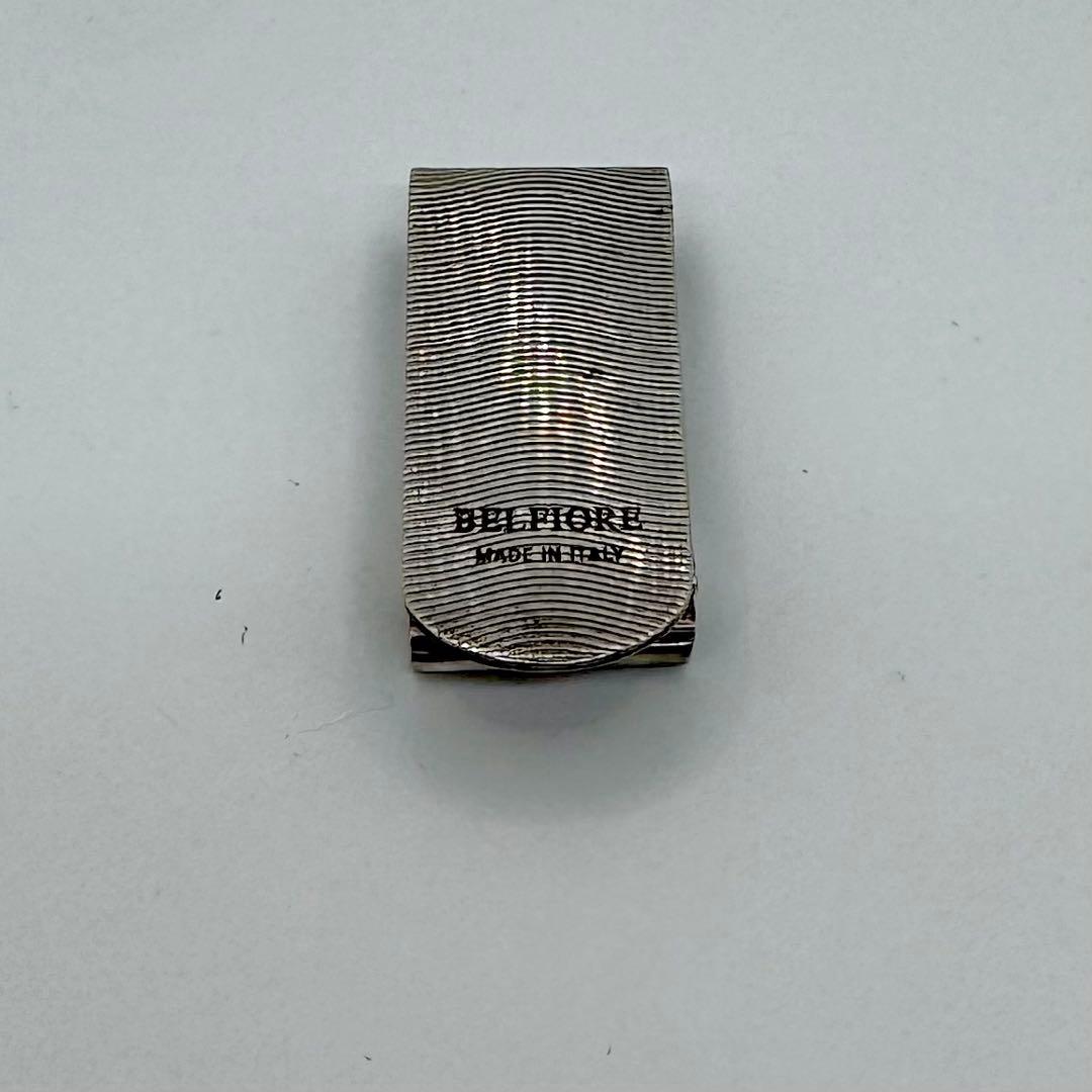 ベルフィオーレ（BELFIORE ） シルバーマネークリップ