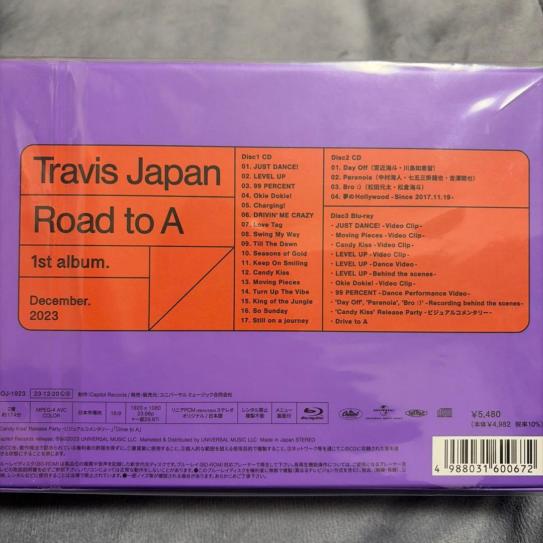 【新品未開封】TravisJapan Road to A 【FC限定盤】
