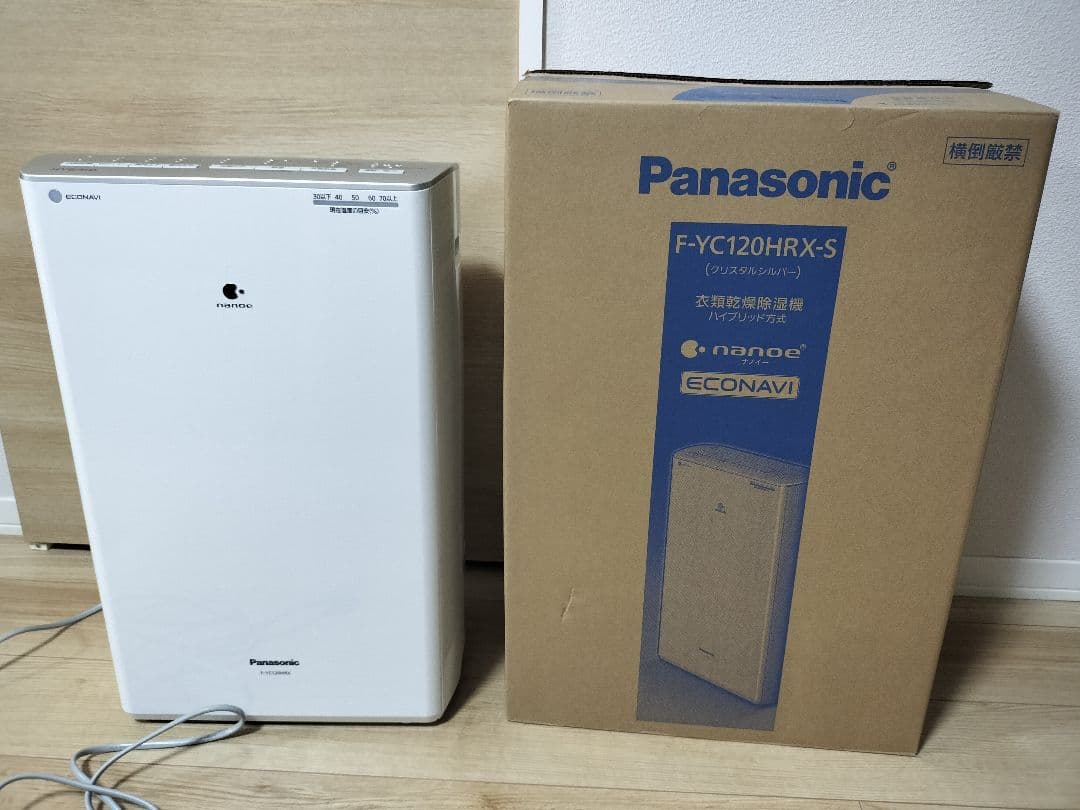 Panasonic　ハイブリッド式　ナノイー　エコナビ　F-YC120HRX-S