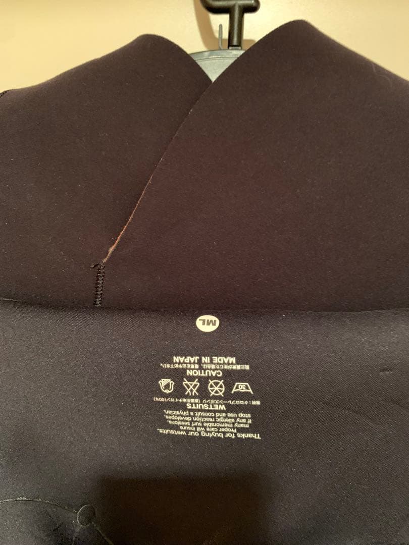 【あ】Cyber スプリング ウェットスーツ ブラックML